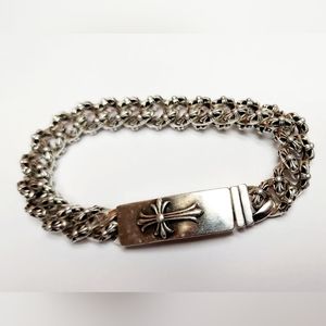 Chrome Hearts cross Sterling Men's Bracelet